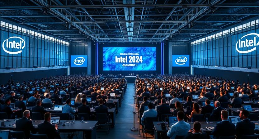 AI representation of a large Sustainability Summit conference